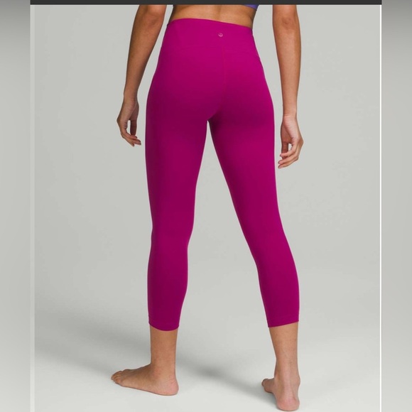 Lululemon InStill High-Rise Crop 23" in Magenta Purple 8 - Picture 2 of 7
